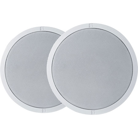 Electro-Voice EVID-C4.2LP 4" 2-Way Speaker with Extreme Low Profile, White, Pair