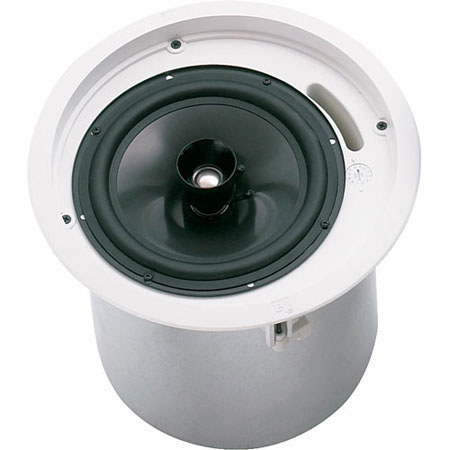 Electro-Voice EVID C8.2 8" 2-Way Coaxial Ceiling Loudspeaker, 50Hz-20kHz Frequency Response, 300W Peak/75W Continuous Power, 8 Ohms Impedance, Pair