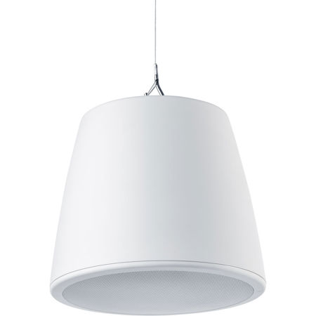 Electro-Voice EVID-P6.2 6.5" 2-Way Coaxial Pendant Speaker with Horn Loaded Ti Coated Tweeter, Single, White