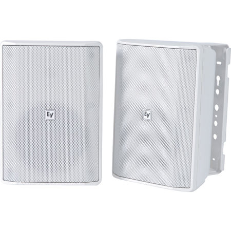 Electro-Voice EVID-S5.2X 5.25" 2-Way 70/100V Commercial Loudspeaker, Pair, White