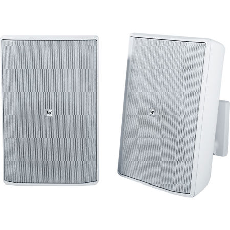 Electro-Voice EVID-S8.2T 8" 2-Way 70/100V Commercial Loudspeaker, Pair, White