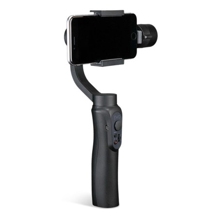 EVO SHIFT 3 Axis Handheld Gimbal for iPhone & Android Smartphones, Black