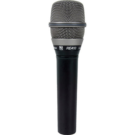 Electro-Voice RE410 Premium Condenser Cardioid Handheld Vocal Microphone