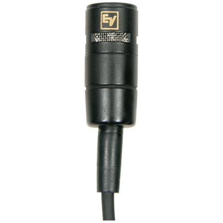 Electro-Voice RE92L Miniature Cardioid Condenser Lavalier Microphone, Black