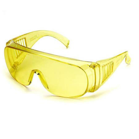 Elvex Ranger Uncoated PC Lens and Frame, Amber/Yellow
