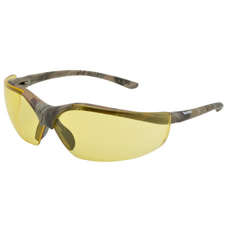 Elvex Acer Amber HC/PC Lens, Green Forest CAMO Frame