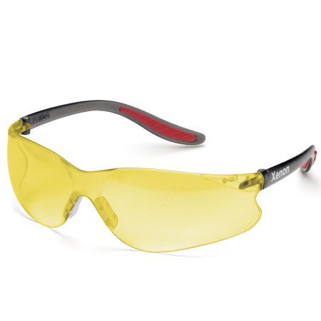 Elvex Xenon Hard Coated Polycarbonate Lens, Amber