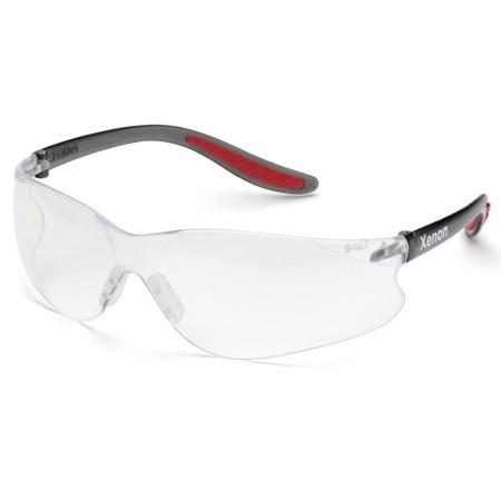 Elvex SG-14C Xenon Safety Glasses, Clear Lens