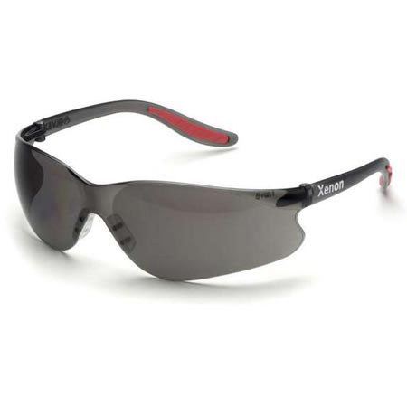 Elvex Xenon Anti-Fog Hard Coated Polycarbonate Lens, Gray