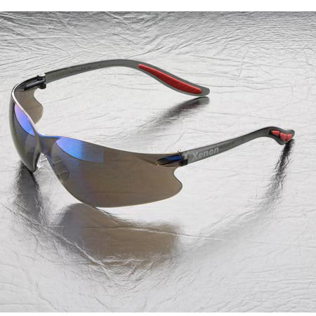 Elvex Xenon Flash Mirror Hard Coated Polycarbonate Lens