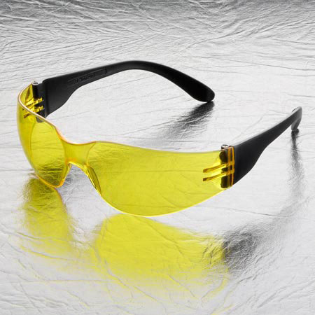 Elvex TTS Hard Coated Polycarbonate Lens, Amber