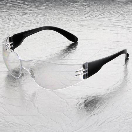 Elvex TTS Hard Coated Polycarbonate Lens, Polybaged 300 Pairs Per Carton, Clear