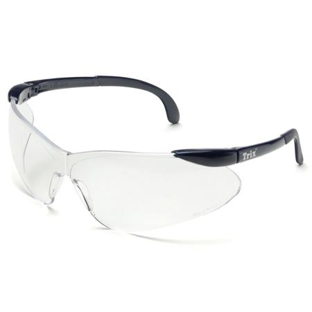 Elvex SG-17C Trix Safety Glasses, Clear Lens