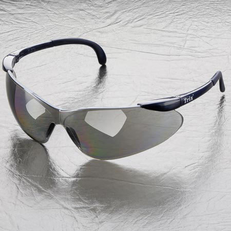 Elvex Trix Hard Coated Silver Mirror Polycarbonate Lens