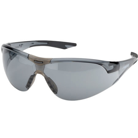 Elvex Avion Gray AF/PC Lens, Black Temple Tips