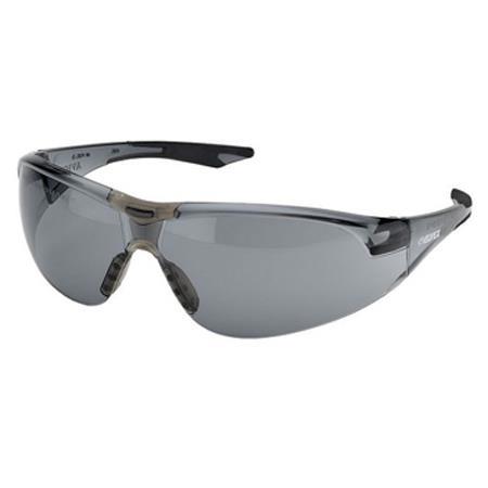 Elvex Acer SlimFit Gray Anti-Fog Lens, Black Temples
