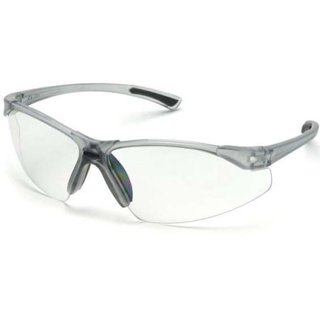 Elvex Elite PC Lens, Transparent Gray Frame, Clear