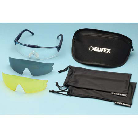 Elvex SG20KIT1 UniWraps Safety Glasses Kit with Lenses
