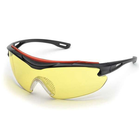 Elvex Brow-Specs Anti-Fog PC Lens, Brow Guard, Amber