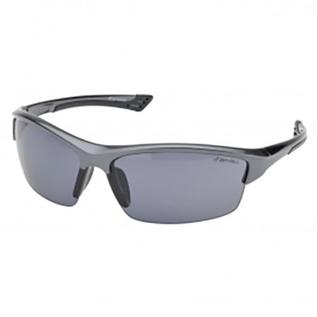 Elvex Sonoma Hard Coated Polycarbonate Polarized Lens, Gray Glossy Frame, Gray