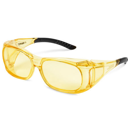 Elvex OVR-Spec II Amber HC/PC Dual Lens