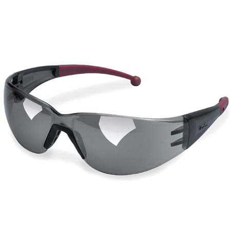 Elvex SG400M Atom Safety Glasses, Silver Mirror Lenses