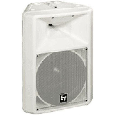 Electro-Voice Sx100+E 200-Watt 12" 2-Way Passive PA Speaker, 65x65deg. Constant Coverage Horn, 8 Ohms Nominal Impedance, Neutrik Speakon Connector, Single, White