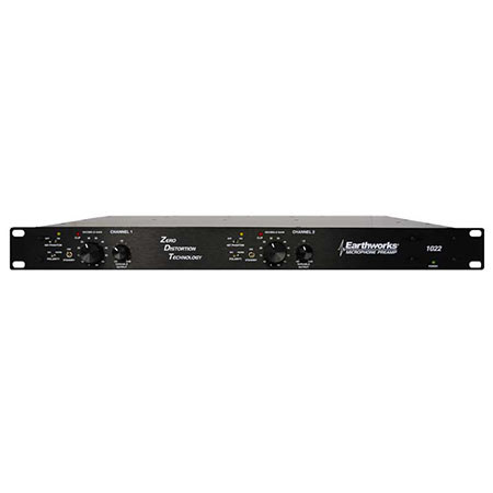 Earthworks 1022 Two Channel Zero Distortion Technology Preamplifier