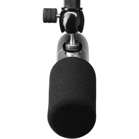 Earthworks ETHOS XLR Broadcasting Microphone, Stainless Steel