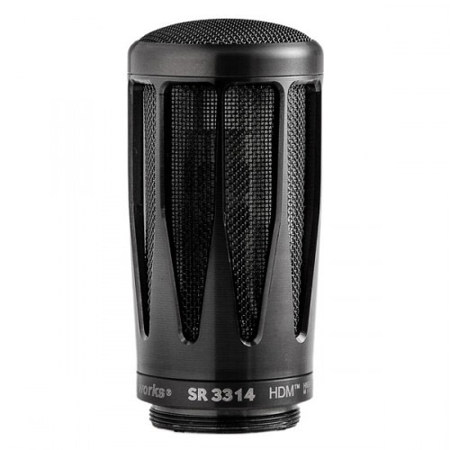 Earthworks Cardioid Vocal Microphone Capsule for Wireless Systems, Black