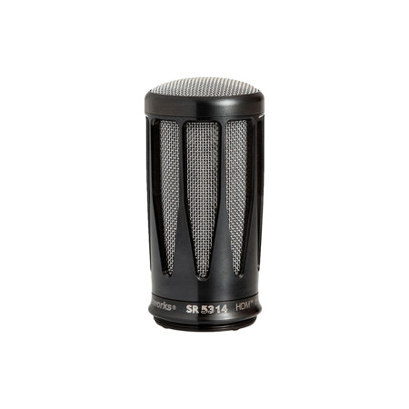 Earthworks SR5314 Cardioid Condenser Vocal Microphone Capsule for Sennheiser Handheld Wireless System, Black with Stainless Mesh