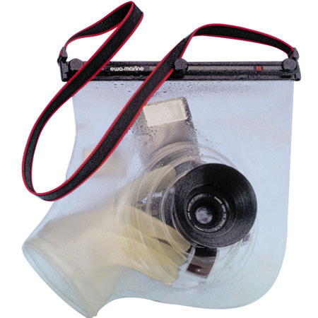 Ewa-Marine Underwater Camera Housing for Manual Focus SLR'S with Short Zoom Lens (30-70mm) & Small Shoe Mounted Flash, Waterproof to 30'