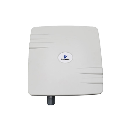 EtherWAN EW75000-13 IP67 Outdoor Hardened Wireless Bridge Subscriber Unit with 5GHz/19dBi Panel Antenna