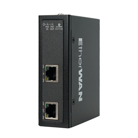 EtherWAN EXT1100 Gigabit Hardened PoE Extender