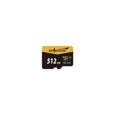 Exascend Catalyst 512GB UHS-I V30 microSDXC Memory Card