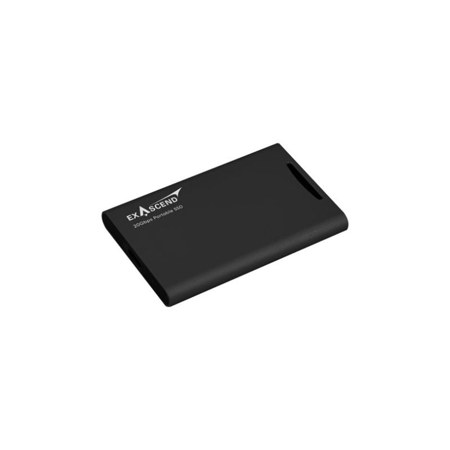 Exascend Element 4TB USB 3.2 Gen 2x2 Portable External SSD, Black