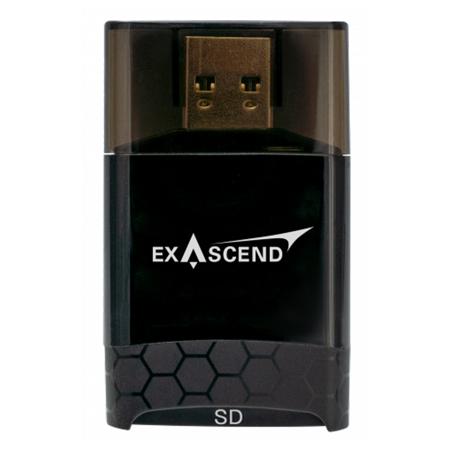 Exascend USB 3.2 Gen 1 UHS-II SDXC/microSDXC Card Reader