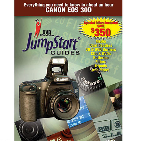 JumpStart Video Training Guide on DVD for the Canon 30D