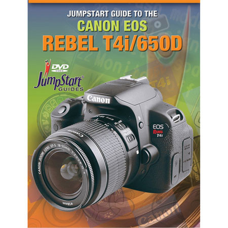 JumpStart Video Training Guide on DVD for Canon T4i Digital Camera