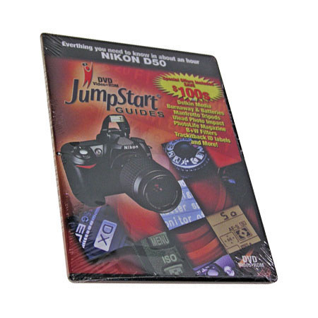 JumpStart Video Training Guide on DVD for the Nikon D50 Digital Camera.