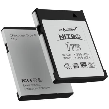 Exascend Nitro 1TB CFexpress Type B Memory Card