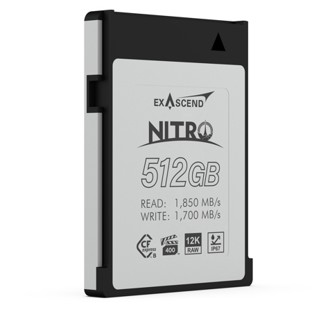 Exascend Nitro 512GB CFexpress Type B Memory Card