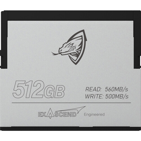Exascend Archon 512GB CFast 2.0 Memory Card