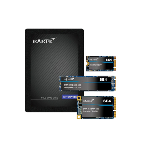 Exascend SE4 Series SATA III 2.5" Internal SSD 7.68TB