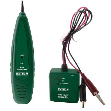 Extech TG20 Wire Tracer Kit, Includes Wire Tracer Probe, Transmitter
