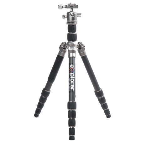 Explorer TX-VK Voyager 5-Section Carbon Fiber Travel Tripod/Monopod with BX-25 Ball Head