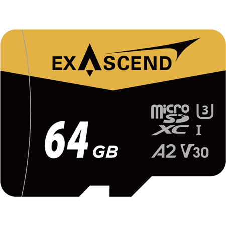 Exascend Catalyst UHS-I V30 microSDXC Memory Card 64GB