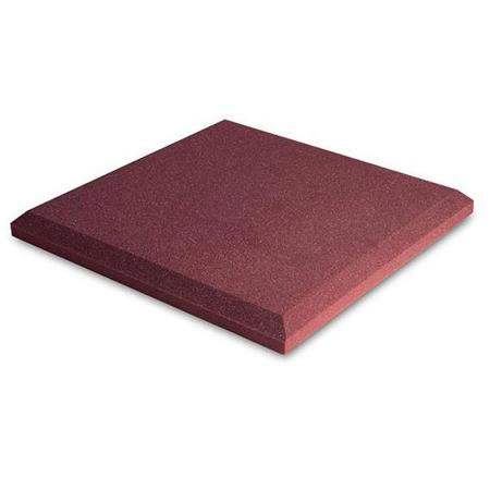EZ Acoustics EZ Foam Flat, Garnet, 8-Pack