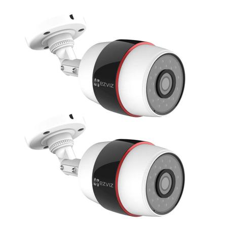 EZVIZ 2 Pack CV-210 Husky 1080p Outdoor Wi-Fi & PoE Security Camera, 2-Pack