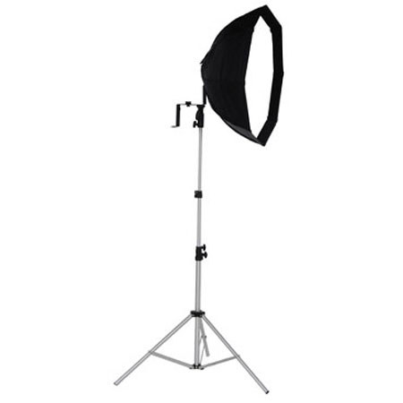 Aurora Light Bank Cameron Octobox Kit with Cameron 8' Light Stand